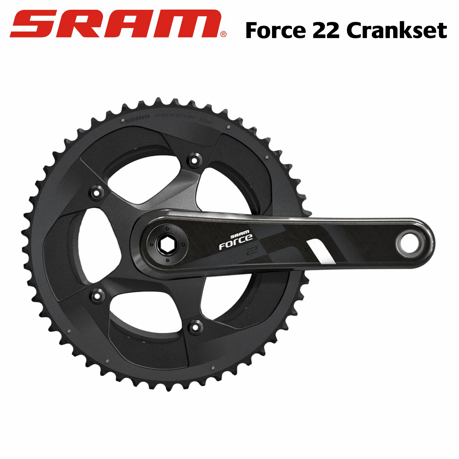 baas is meer dan Generator Sram Force 22 Crankstel 11 Speed Compact Gxp 50/34, 53/39, 172.5 / 175 /  177.5|fietsslinger & kettingwiel| - AliExpress