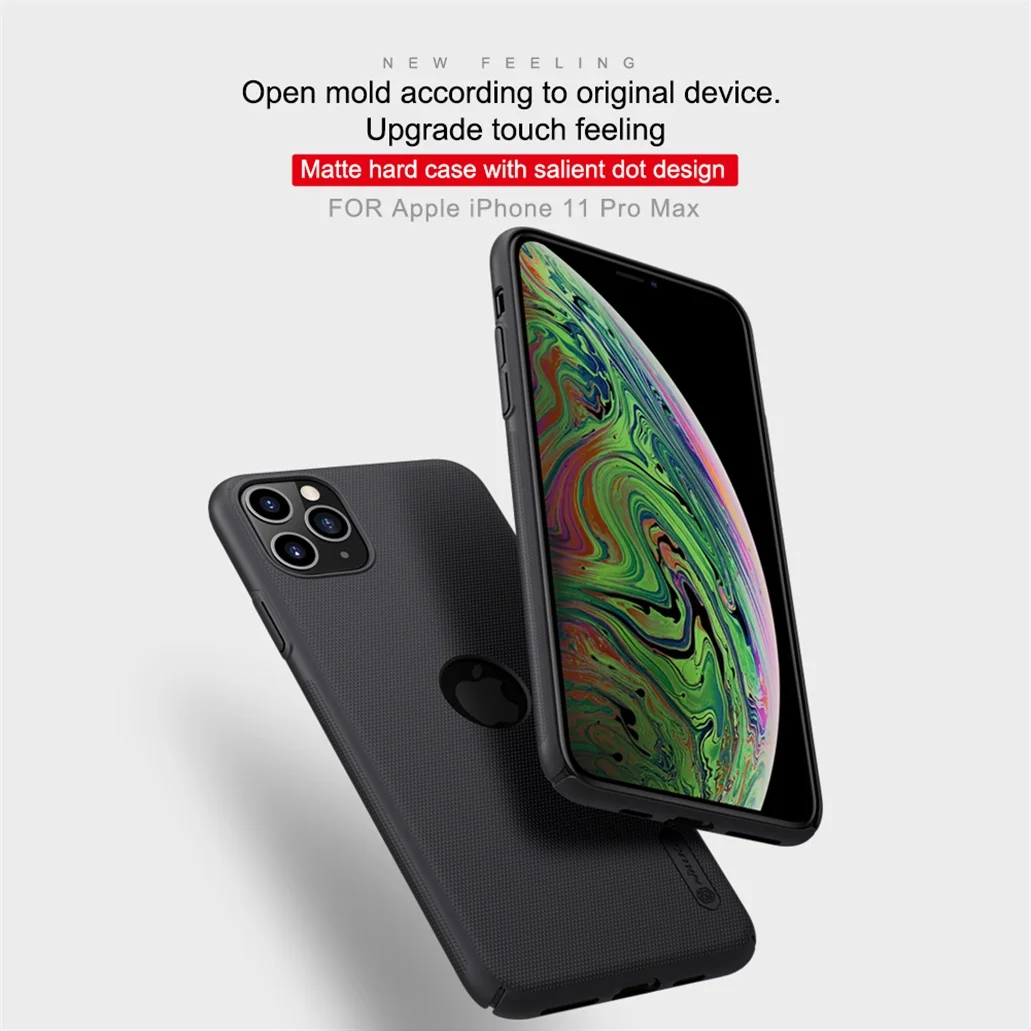 Для iPhone 11 Pro Max 5,8/6,1/6,5 чехол Nillkin супер матовый защитный Жесткий PC матовый защитный чехол для iPhone11 Pro