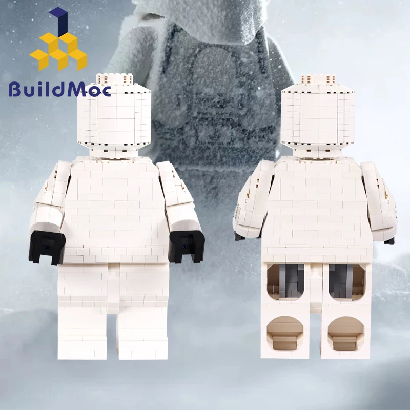 BuildMoc, большие фигурки, строительные блоки, большой размер, персонажи, фигурки, развивающие игрушки, сделай сам, сборка, микро-кирпич, рождественский подарок