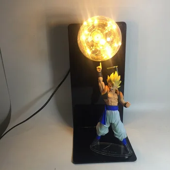 

Dragon Ball Z Lamp Goku Strength Bombs Luminaria Table Lamp DBZ Decorative Lights Kids Baby Children LED Night Light for Bedroom