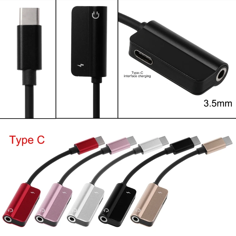 USB 3,1 type C до 3,5 мм кабель для зарядки наушников для Xiaomi 6 8 huawei Mate10 P20