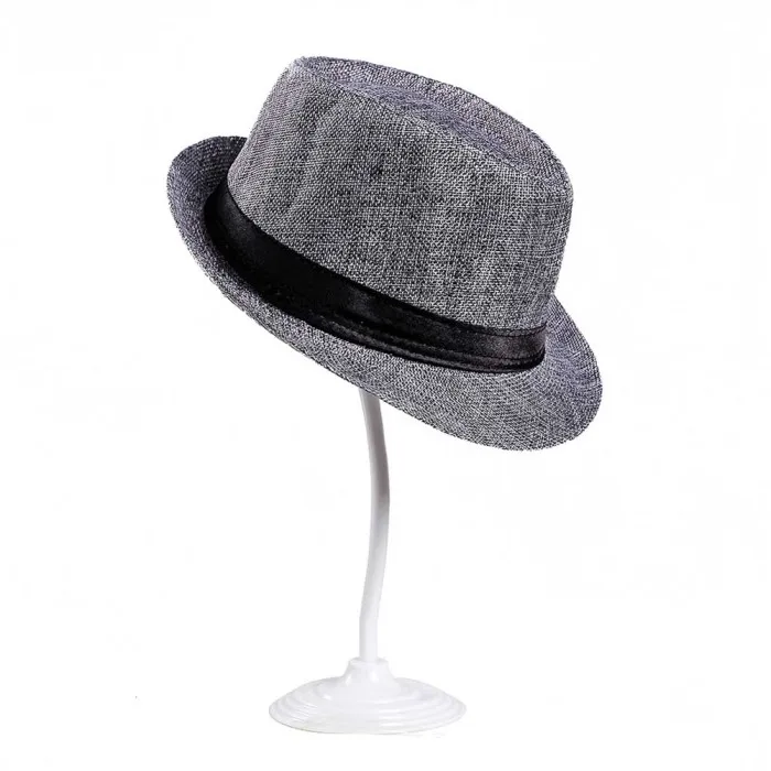Summer Men New Weaving Linen Straw Sun Hat Sun Protective Foldable Breathable Casual Simple Caps Temperament Male Cap