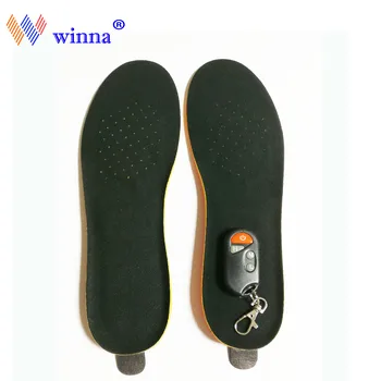 

Unisex Heated Insoles Feet Warm Electrically Heating Insoles Washable Warm Thermal Outdoor Hiking Cut to Fit Insoles