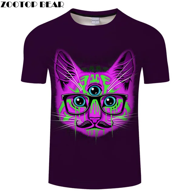 Galaxy Sleep Cat 3D мужская футболка для путешествий, Мужская Праздничная футболка, летняя повседневная футболка с коротким рукавом, Прямая поставка, ZOOTOPBEAR - Цвет: TXKH3134