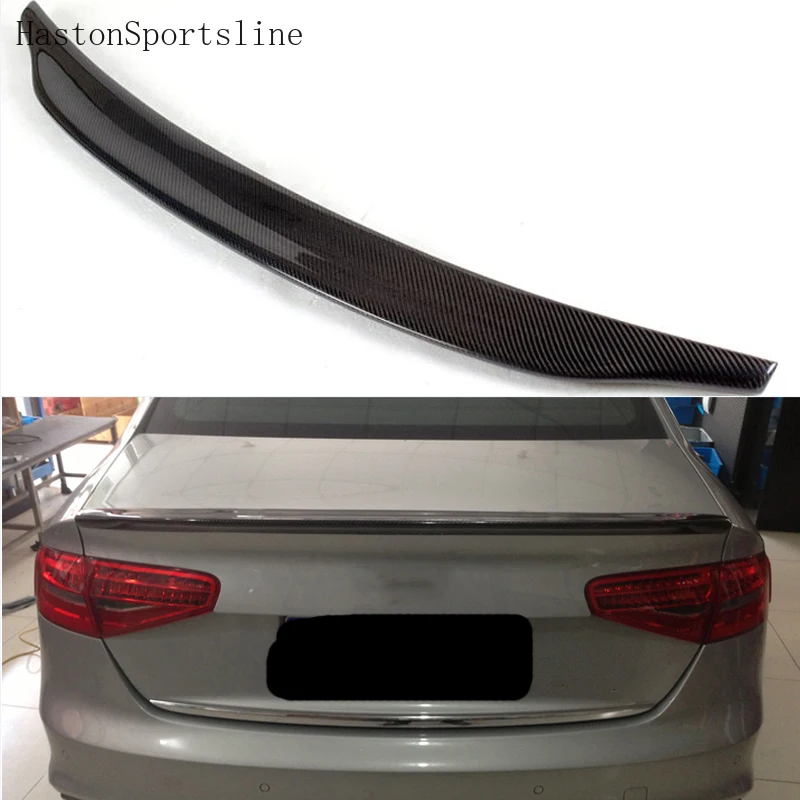 

A4 B9 C Style Carbon Fiber Rear Trunk Spoiler Wing for Audi A4 B9 2013~2015