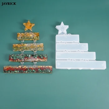 

Christmas Board Crystal Epoxy Resin Molds Holiday Xmas Theme Listed Pendant Silicone Mould DIY Crafts Decor Jewelry Making Tools