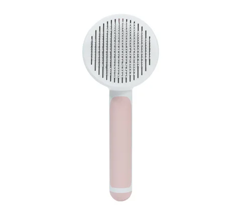 Self Cleaning Slicker Brush For Dog And Cat Removes Undercoat Tangled Hair Comb Massages Particle Pet Comb
