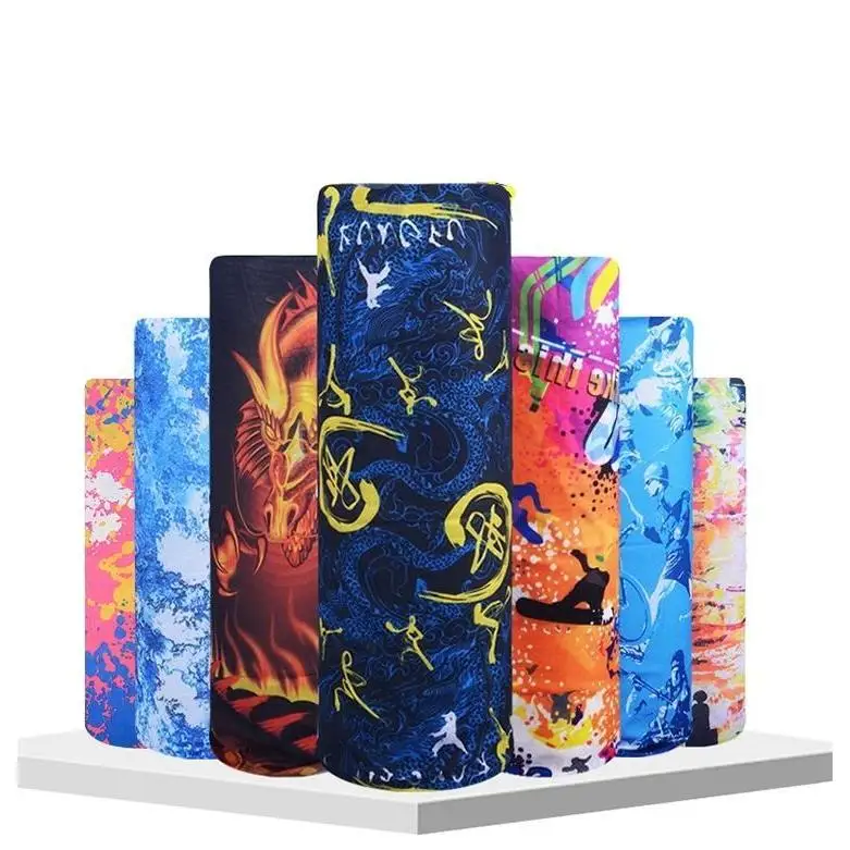

Outdoor Scarf Sun Protection Camping Riding Bandana Scarves Neck Head Scarf Bandanas Flower Elegant Print Men Scarf shemagh