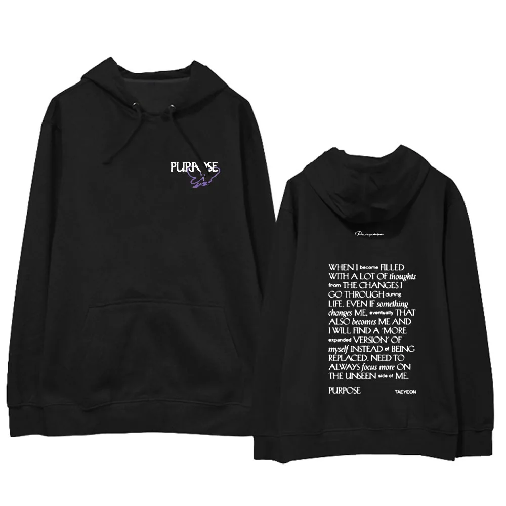 SNSD толстовки женские kpop harajuku одежда толстовка розовая хлопковая Повседневная зимняя куртка с буквенным принтом Мужская Студенческая Весенняя Осенняя плюсовая бархатная - Цвет: thick