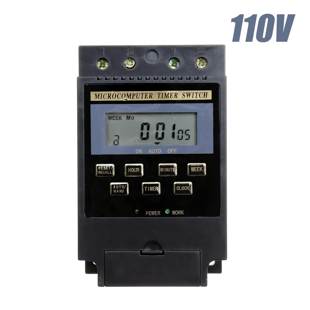110V Таймер KG316T микрокомпьютер переключатель таймера уличная лампа программируемый таймер-напоминатель приема таблеток переключатель реле контроллер 110 В/220 В горячая распродажа - Цвет: 110V