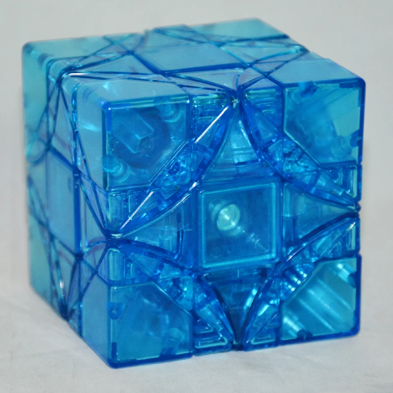 Fangshi Limcube Dreidel 3*3*3 куб(прозрачный синий, ограниченный выпуск) куб для коллекции