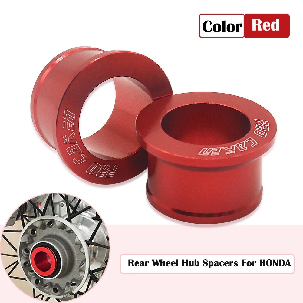 Kit Distanziali Mozzo Ruota Posteriore Cnc Per Honda Cr125 Cr250 Crf 250 Crf 450R Crf 450X Crf250 Crf450R Crf450X Moto Drit Pit Bike