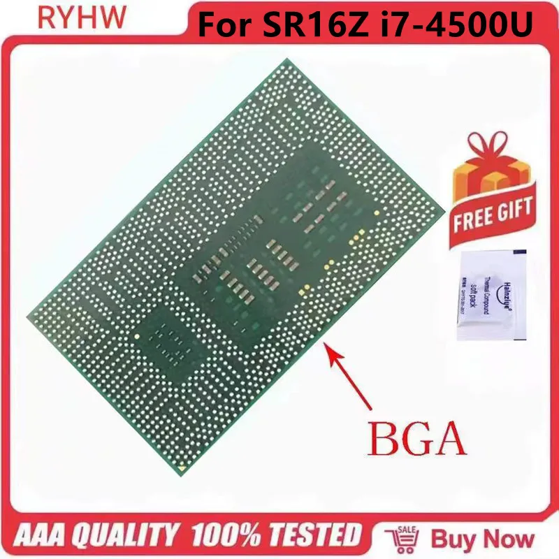 1-10 шт. 100% протестированный очень хороший продукт для SR16Z i7-4500U I7 4500U процессор bga
