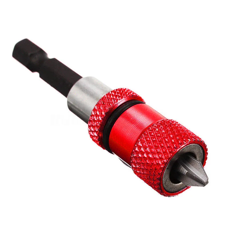 

1/4'' Hex Shank Magnetic Screw Depth Bit Holder Extension Rod Driver Adapter plaster board screwdriver head drill Drywall Tool
