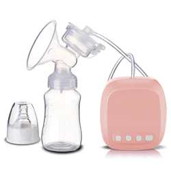 Véritable tire lait électrique, puissante aspiration de mamelon, biberon de lait pour bébé, tire lait électrique USB 