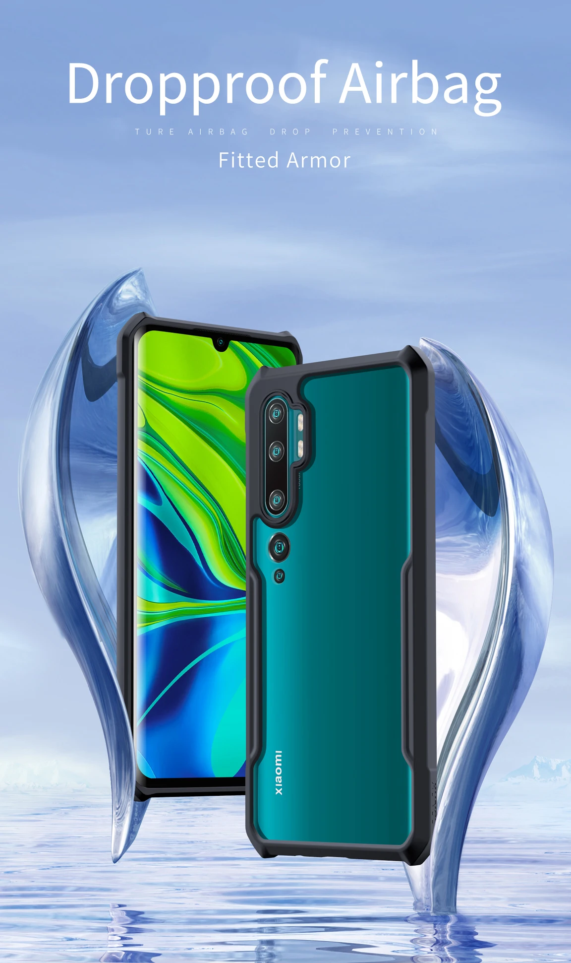 Для Xiaomi Note10 чехол XUNDD подушки безопасности противоударный Прозрачный задний Чехол для CC9 Pro Чехол Funda для Xiaomi Note10 Pro Coque