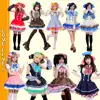 Anime Love Live Nico Yazawa Kotori Minami Maki Tojo Ellie Rin Candy Maid Japanese Uniform Princess Lolita Dress Cosplay Costume ► Photo 1/6