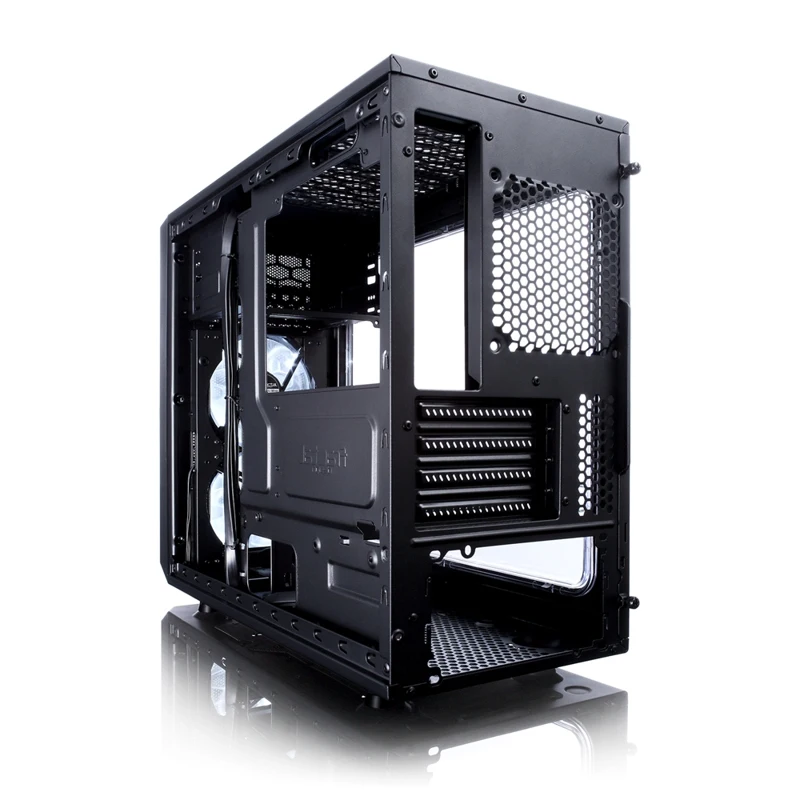 Корпус Fractal Design FOCUS G MINI Window черный без БП mATX 6x120mm 1x140mm 1xUSB2.0 1xUSB3.0 audio