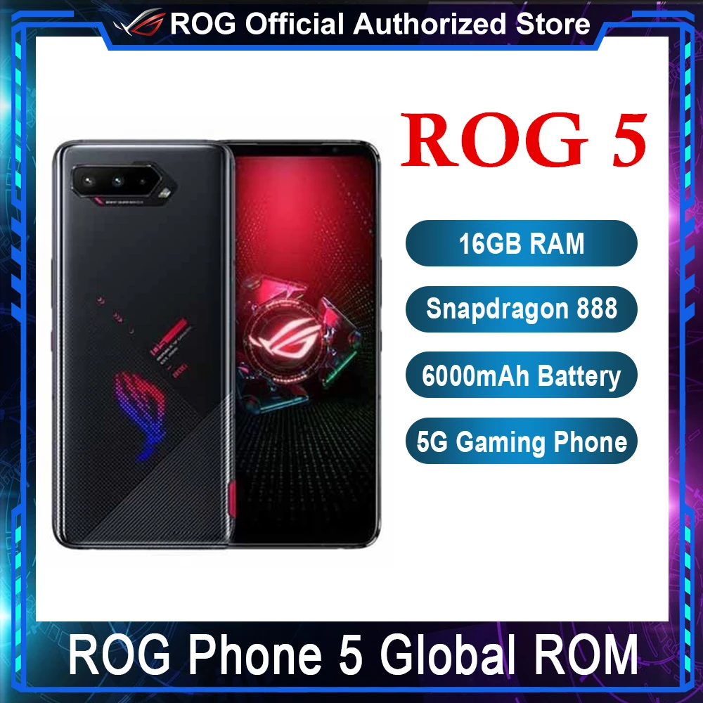 Asus ROG Phone 5 5G 6,78 "16 Гб Оперативная память + 256 ГБ Встроенная память Snapdragon888 Android11 6000 мАч быстрой зарядки 65 Вт ROG5 профессиональный игровой чехол для телефона|Смартфоны| | АлиЭкспресс - Апрельский топ товаров с Али