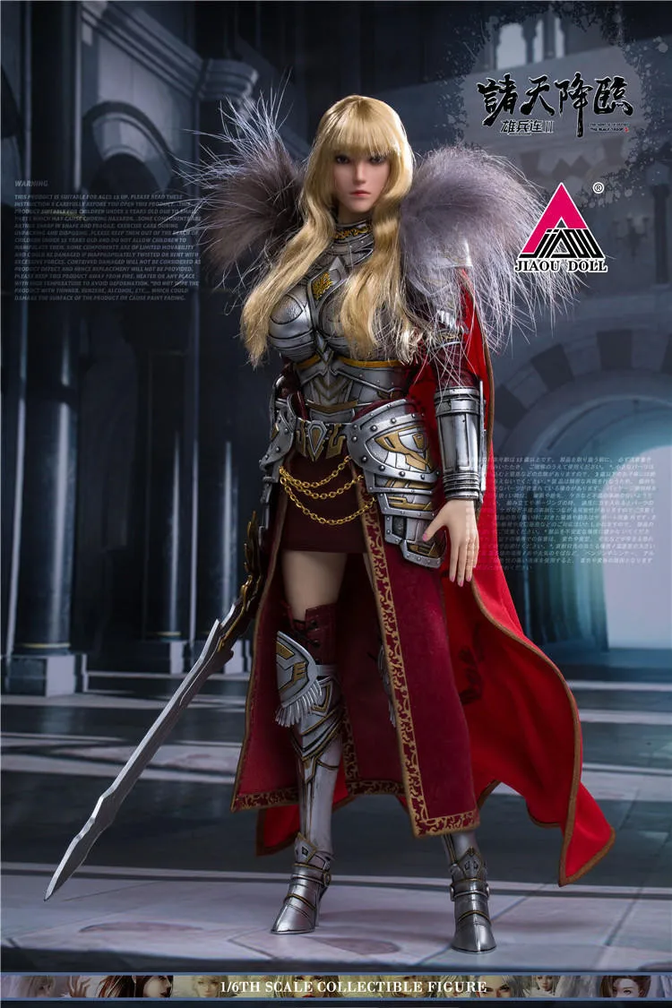 Jiaoudoll 1/6 Королева Ангел Янь костюм для коллекции фигурка для фанатов праздничный подарок