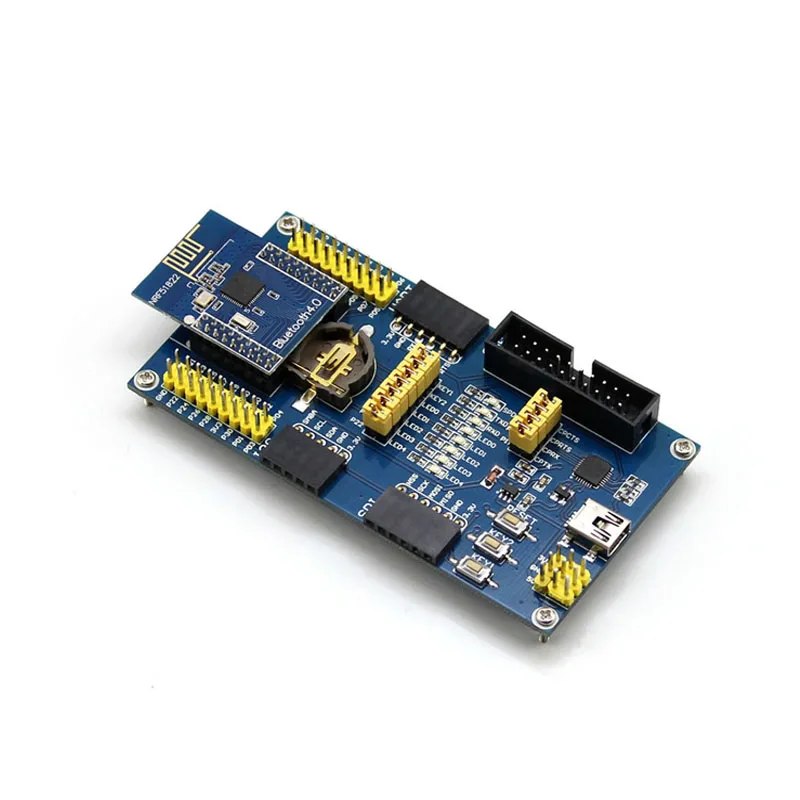 NRF51822 модуль Bluetooth модуль Ble4.0 макетная плата 2,4G низкая мощность бортовой антенны