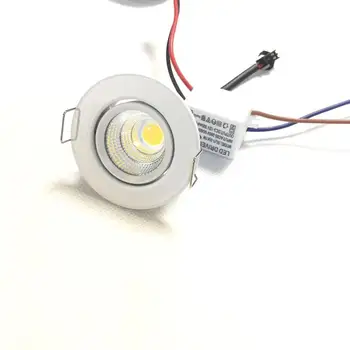 

new design model 52mm Led 5pcs/lot 230v Downlight dimmable Ceiling Spot Lights Panel Light Recessed Aluminum Lamp Warm