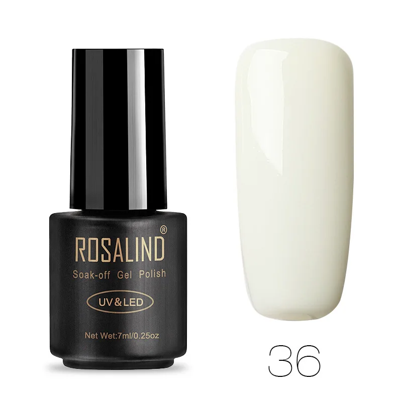 RA36 Polychrom Nagelkleber 7 мл полуперманентный замачивающийся салонный УФ-гель для ногтей лак для ногтей верхнее Базовое покрытие необходимые гель-лаки - Цвет: RA36