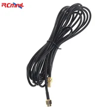 

RG174 SMA Male to Female Adapter Plug Connector Pigtail Coaxial Jumper Extension Cable Black 3 Meters/5 Meters/10 Meters