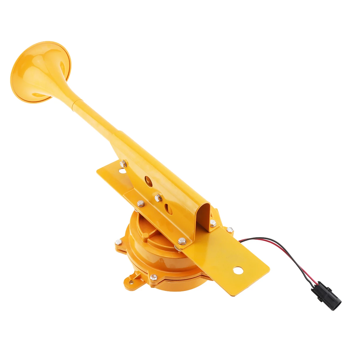 12V / 24V 1280DB Super Loud Train Air Horn Single trumpet No Need Compressor for Truck Boat Train Lorry Vehicle Car
