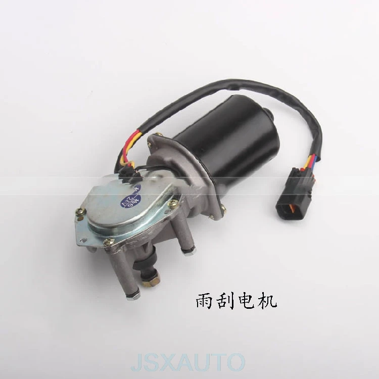 Wiper motor Двигатель стеклоочистителя экскаватора, муфта рычага, детали стеклоочистителя экскаватора, аксессуары для HITACHI EX200/120/300-5 - Цвет: Wiper motor
