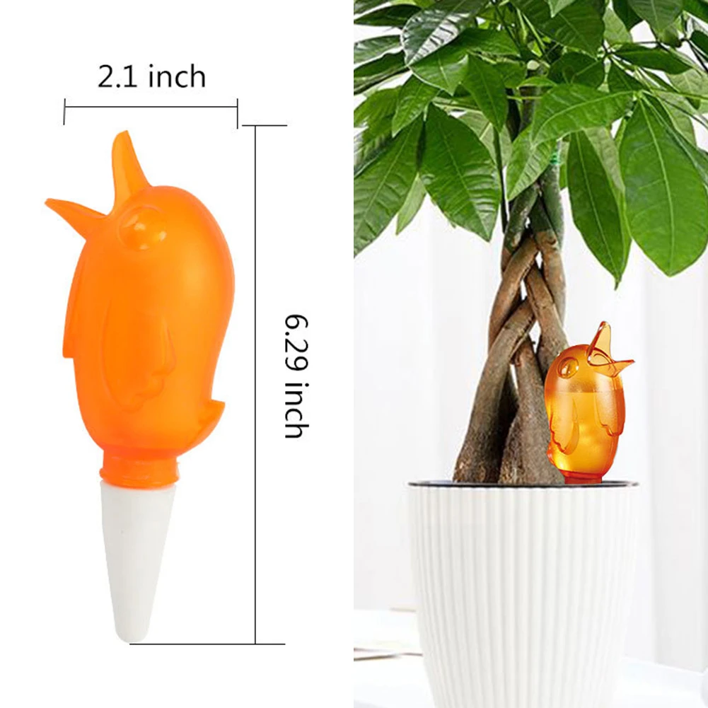 

Automatic Plant Waterer Self-Watering Stakes Bird Shape Garden Plant Watering Device Self Watering Spikes Indoor Outdoor