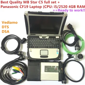 

Best Quality MB Star C5 SD Connect C5 P.anasonic cf19 CF 19 CF-19 Laptop i5 2520 V2020.06 software 1tb hdd ready to use mb c5 PC