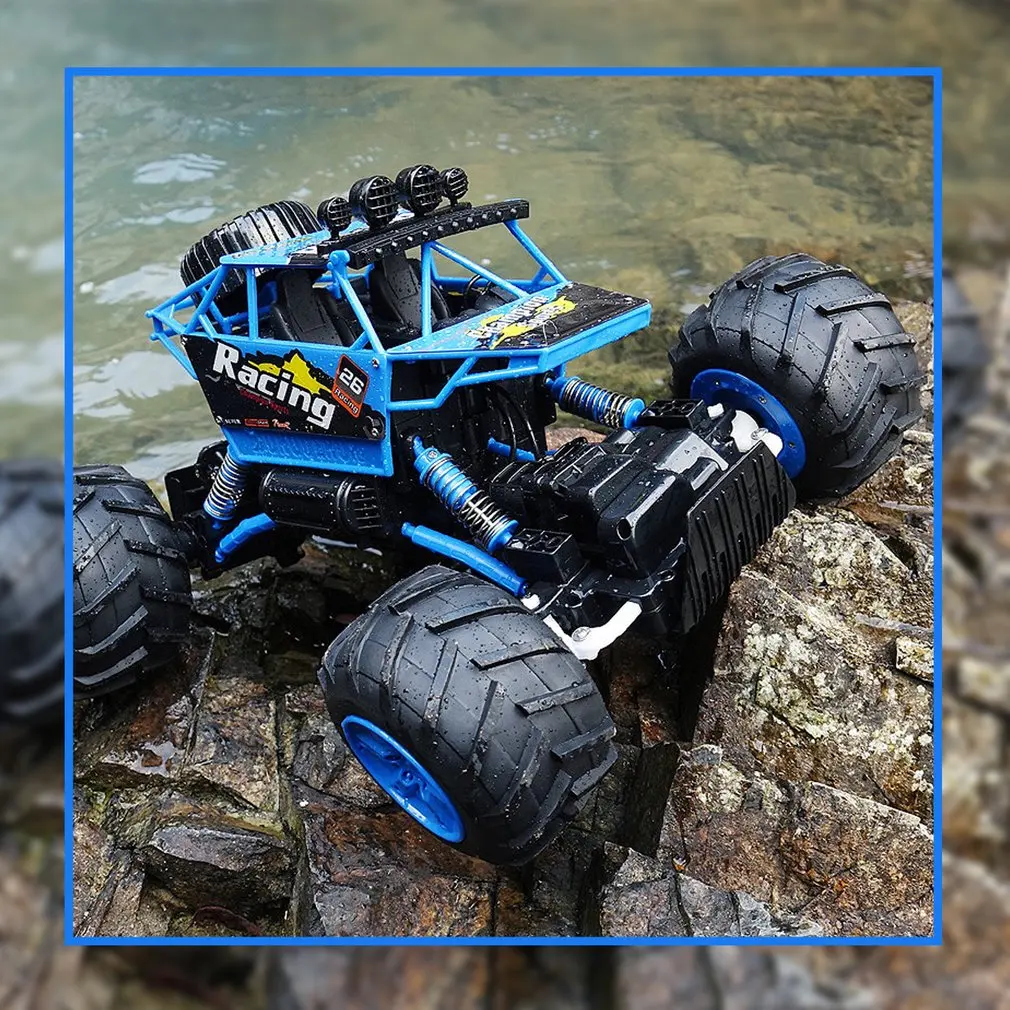 1:14 вода и земля грузовик дистанционного управления электрический автомобиль Выкл-модель дорожного транспортного средства игрушки с большим поворотным углом с дистанционным управлением