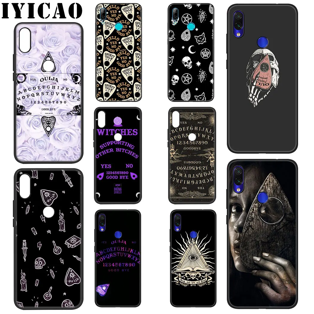 

IYICAO Ouija Board Soft Silicone Case for Xiaomi Redmi Note 5 6 7 8 Pro 5A Prime 4X Cover