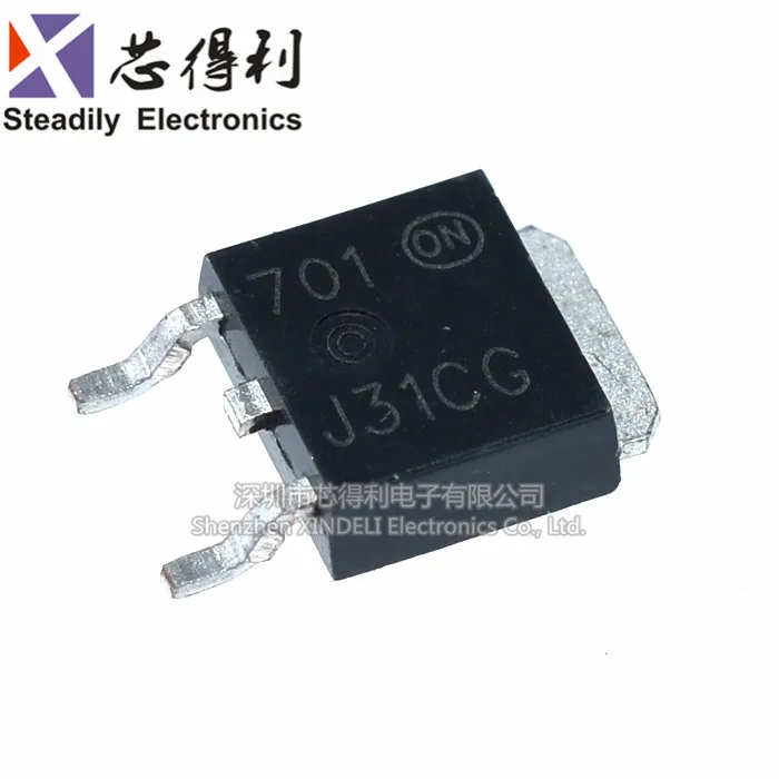 10 шт./лот Новый MJD31C J31C MOS транзистор TO252 MJD31CT4G | Электронные компоненты и