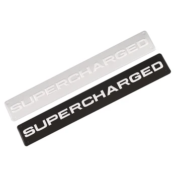

Car Sticker Supercharged Emblem Auto Badge Decals For Land Rover Range Rover Super charged Volkswagen VW Golf MK7 Audi Q3 Q5 Q7