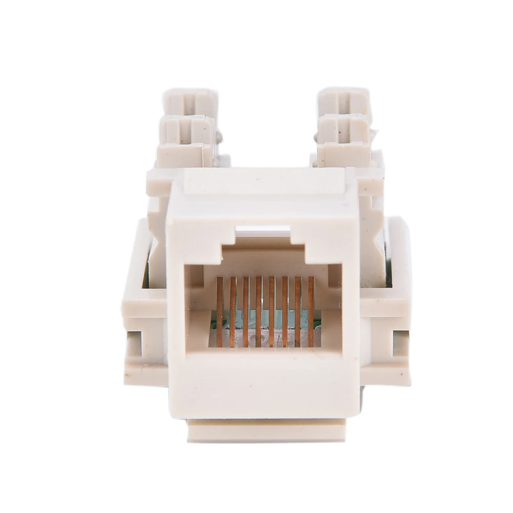 Cat5 RJ45 удар вниз кистоун Джек CAT6 сети Ethernet разъем сетевой модули|Компьютерные