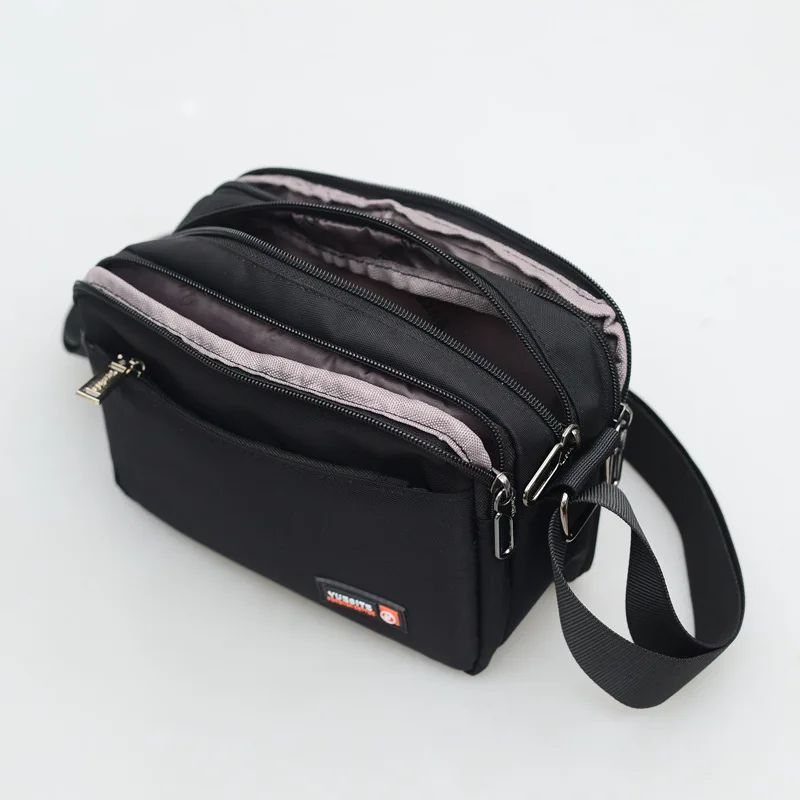 

2018 Autumn & Winter New Style Lightweight Versatile Canvas Crossbody Bag Business Casual Men Bag