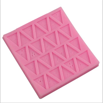 

DIY baking letter silica gel sugar cake mold English letter baking mold