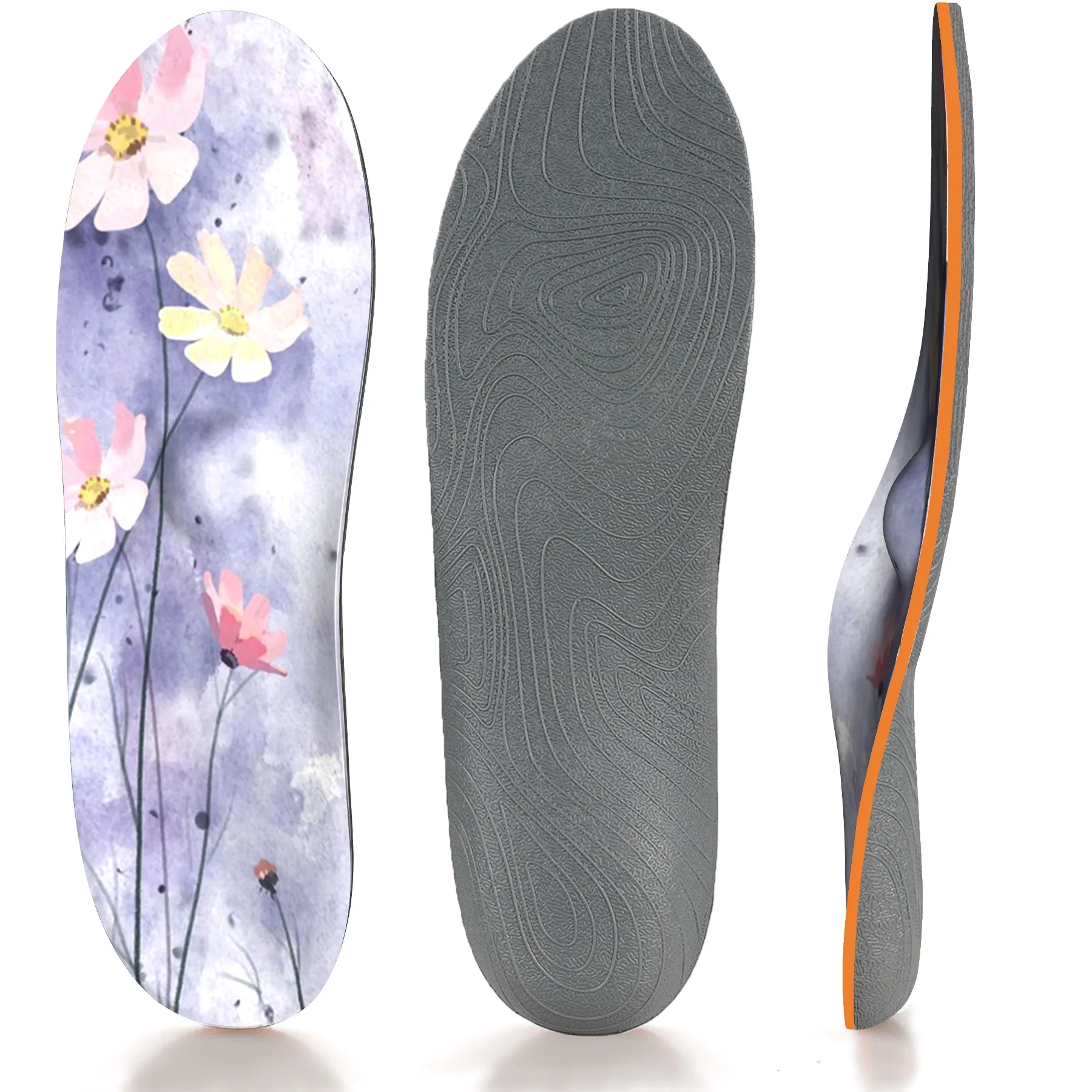 Personality Insoles Unisex Shoes Promote Foot Blood Circulation Running Arch Insole For Pain Relief |