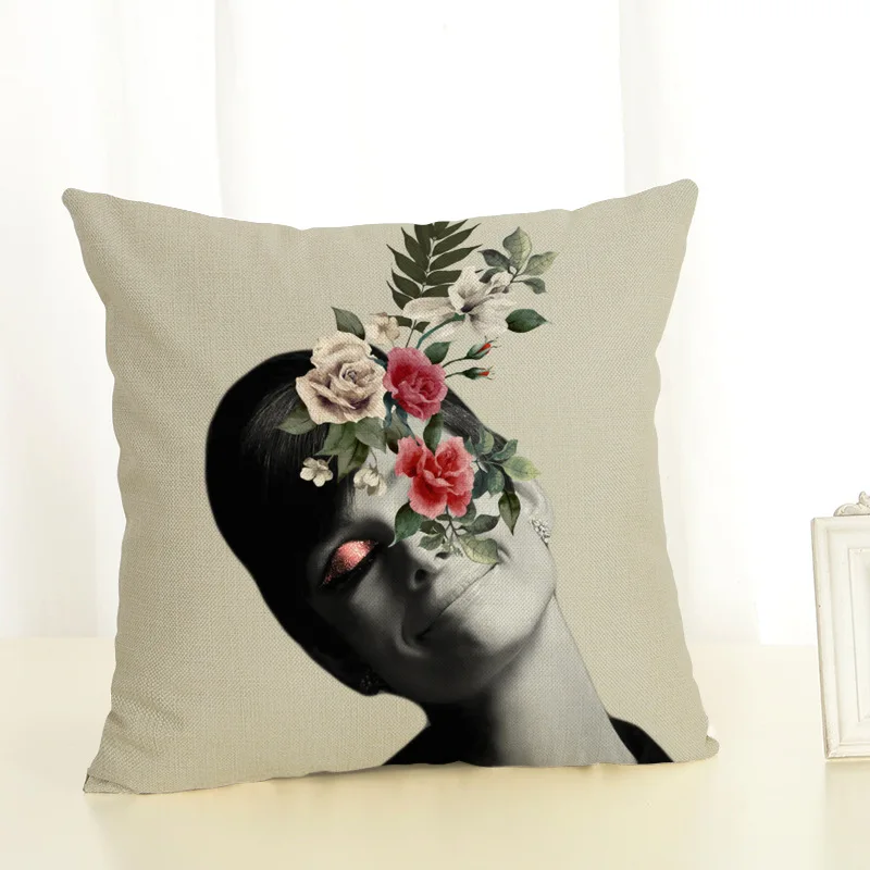 Borges Exaggeration Printing Home Decorative Pillows Cover Personalized Pillowcase Pattern Picture PillowCase | Дом и сад