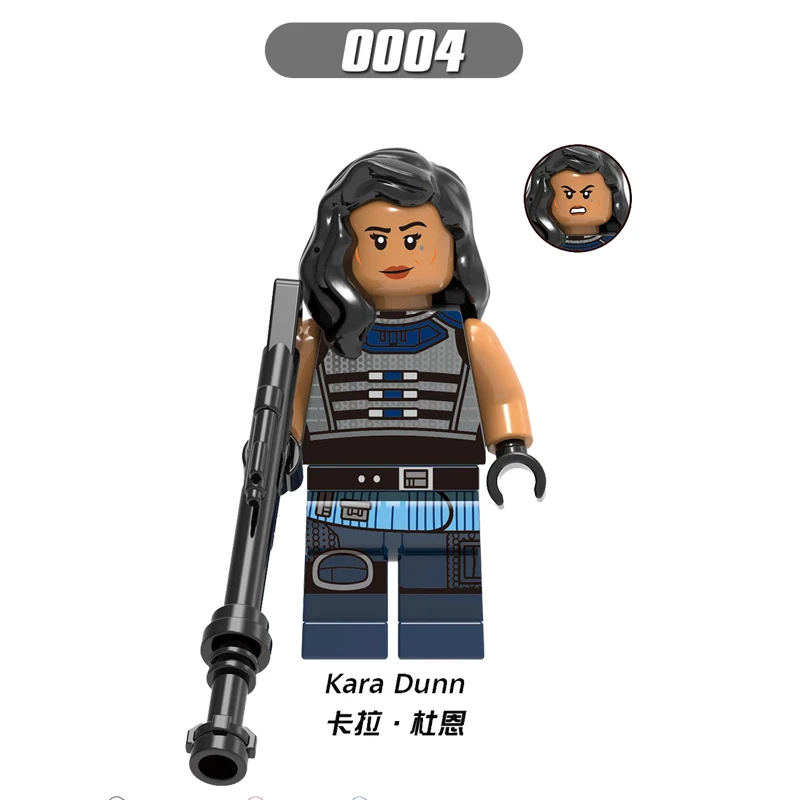 20 штук, строительные блоки, кирпичи, серия военных, модели, фигурки Poe Dameron Raider, Kara Dunn Sith Stormer, Обучающие блоки, детские игрушки GH0001 - Цвет: G0004 20PCS NO BOX