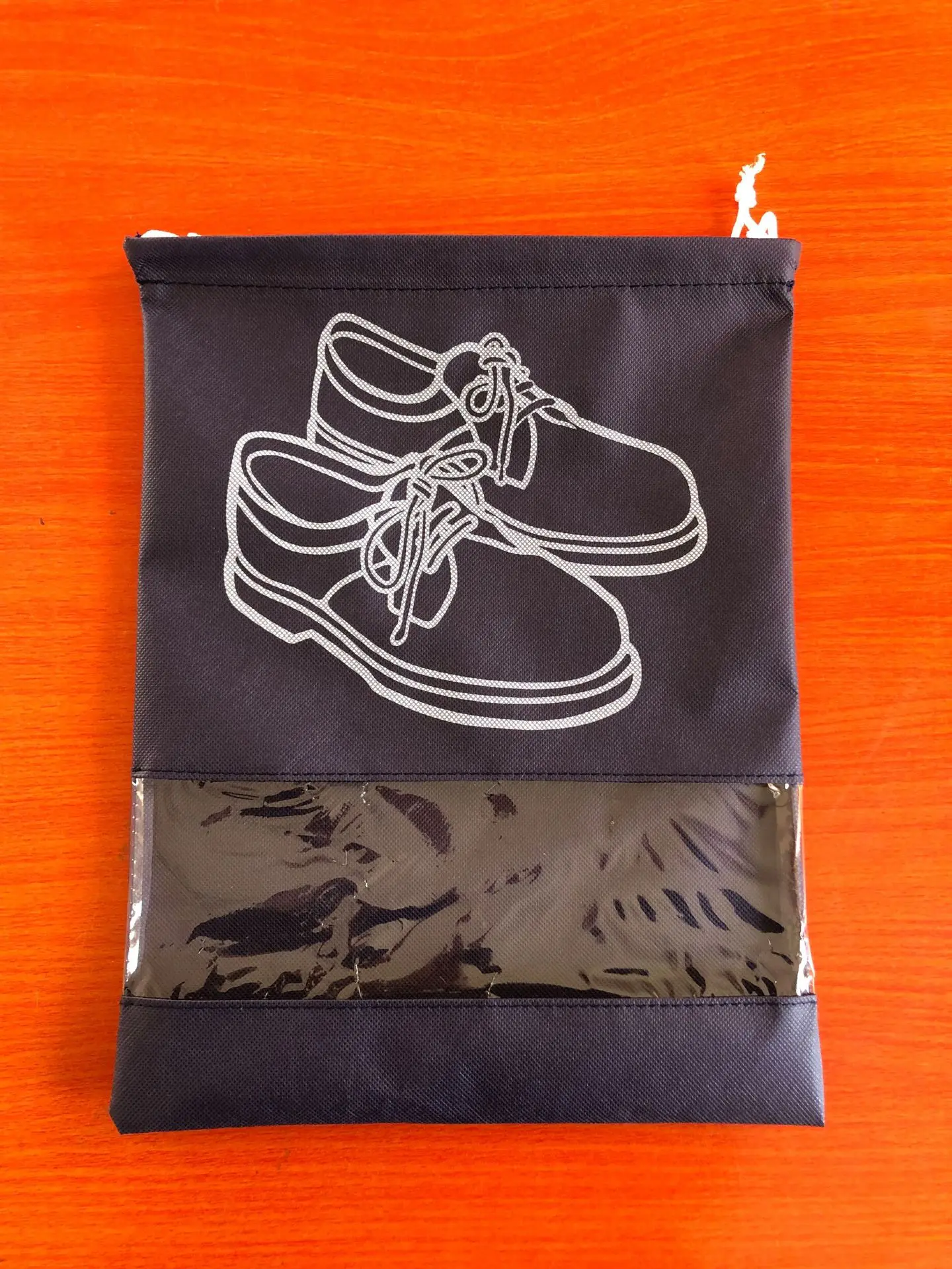 

Thick 10 PCs-Window Footwear Dustproof Bag Drawstring Top Drawstring Small Items Clothes Travel Storage Bag Shoe