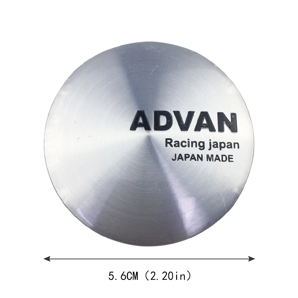 Автомобильные аксессуары Центральная втулка колеса автомобиля крышка наклейка для ADVAN Эмблема JDM шины наклейка для BMW E46 E90 Honda Civic Suzuki Sx4