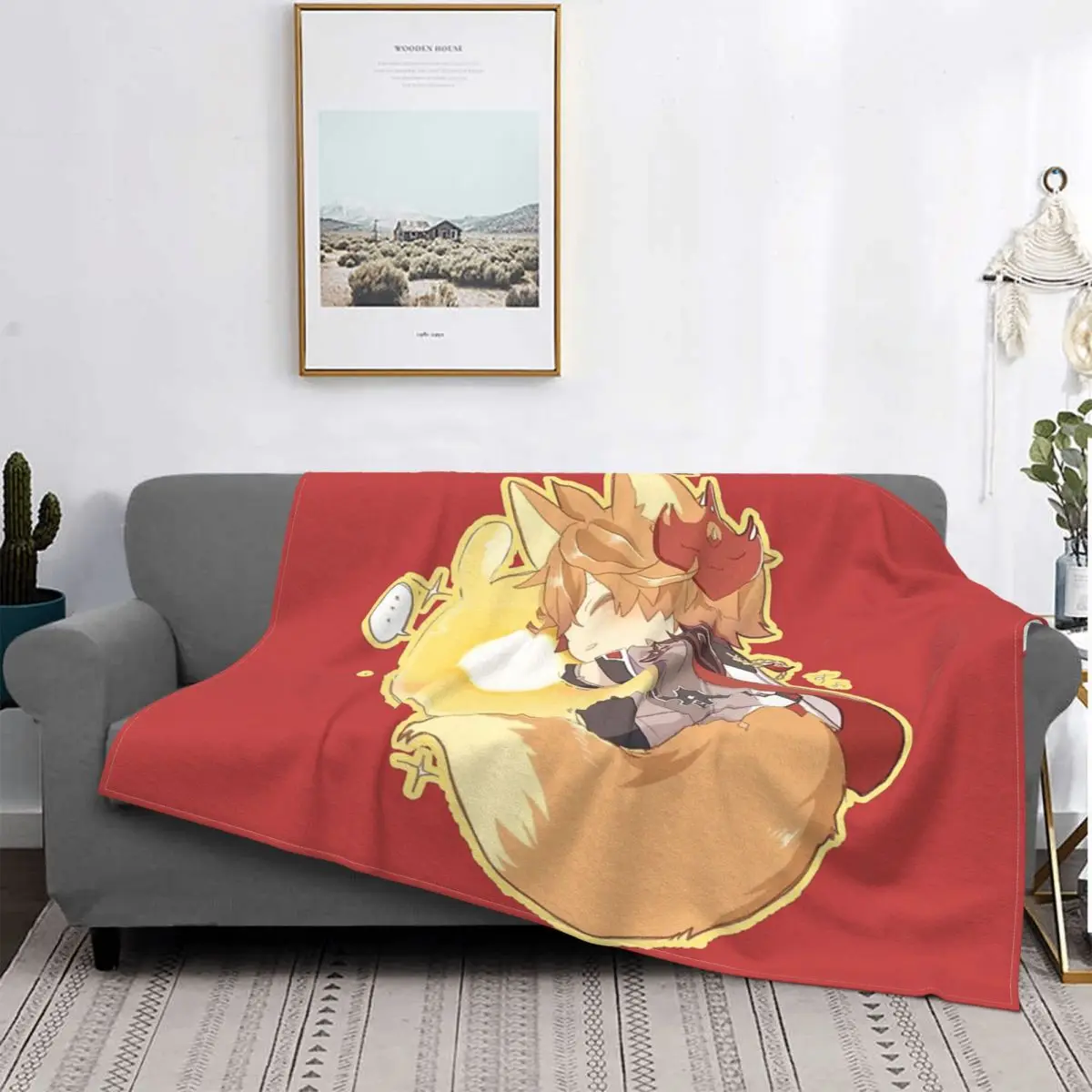 

Genshin Impact Childe Tartaglia 1 Blanket Bedspread Plaid Throw Super Deal