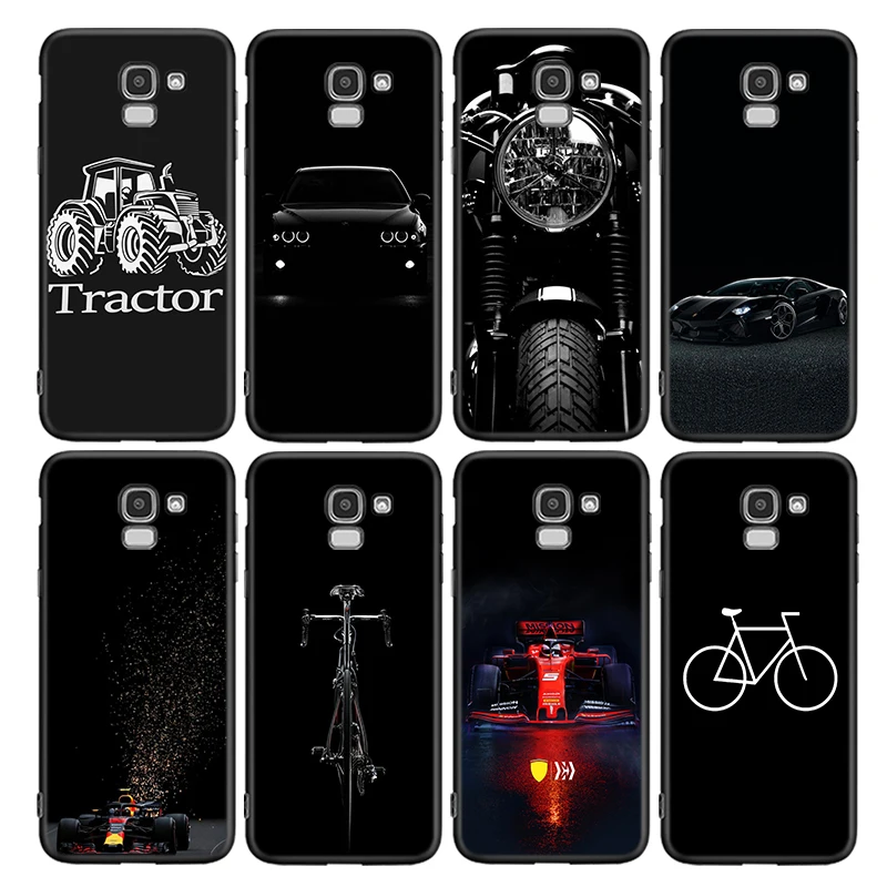 Motorcycle Cars Man For Samsung Galaxy J8 J7 Duo J6 J5 Prime J4 Plus J3 J2 Core 2018 2017 2016 Phone Case Cover | Мобильные телефоны