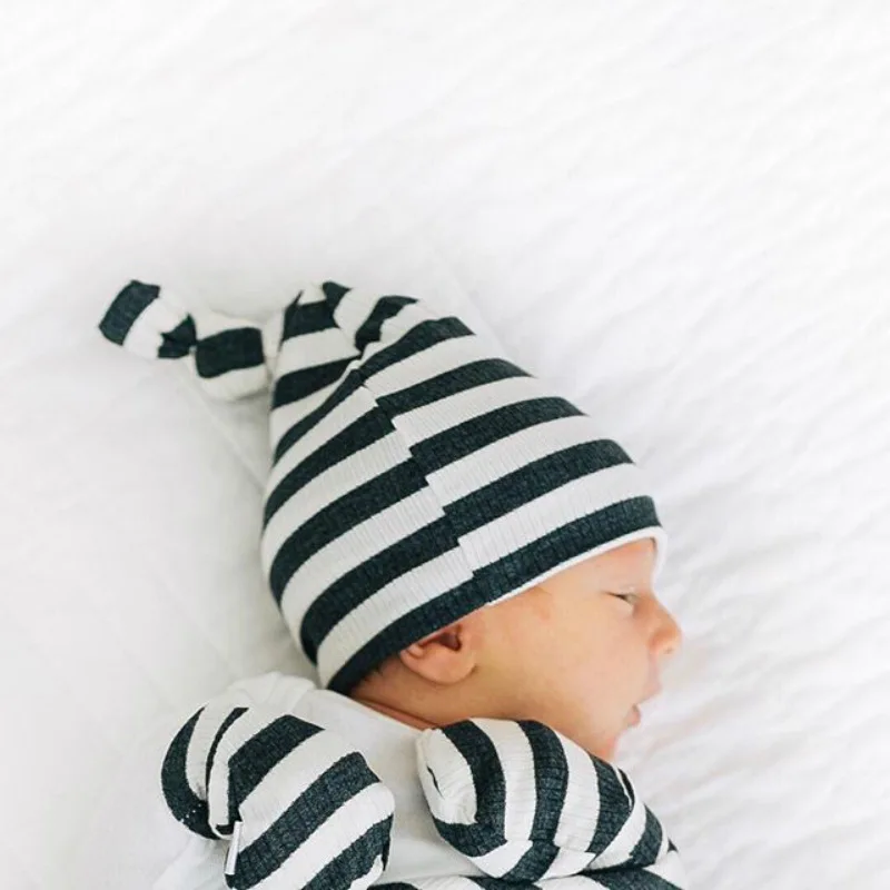 

Baby Anti Scratch Mittens Lot Organic Newborn Hat and Mittens Newborn Baby Hospital hat & mitten set No scratch hand cover