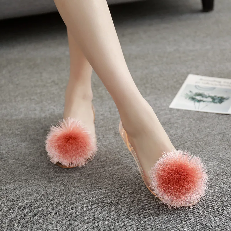 

Gel Shoes Hot Selling WOMEN'S Shoes Summer Sandals Women's 2019 New Style Crystal Shoes Plastic Shoes