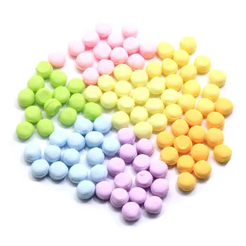 

30/50Pcs Miniature Cute Macaron Simulation Flatback Resin Cabochon Mini Play Food DIY For Phone Jewelry Decoration Crafts