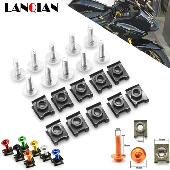 

Motorcycle Fairing Screws Fastener Clips Body Spring Nut Bolts Kit For CFMOTO 400NK 650NK 500ATV 650MT ATV CF500 800 800 650GT